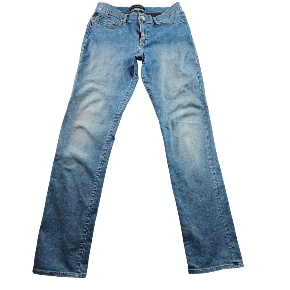 Rock & Republic Jeans Womens 12 Blue Denim Boho Streetwear Regular‎ Straight Leg